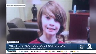 Missing boy found dead in Ohio River