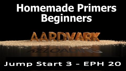 Reloading Primers for Beginners - Jump Start 3