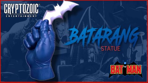 Cryptozoic Entertainment DC Batman Batarang Statue @The Review Spot