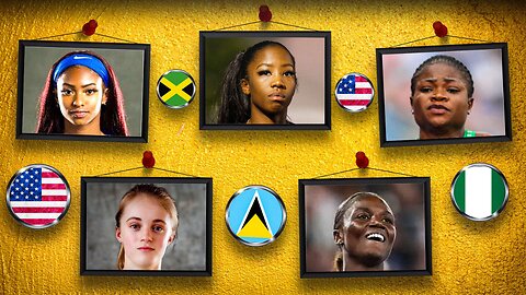 Amazing Race. Masai Russell || Julien Alfred || Rosemary Chukwuma || Britton Wilson || Aria Pearce.