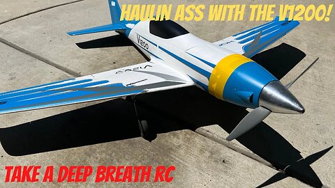 Haulin Ass with the Eflite V1200 and a Monster Prop!