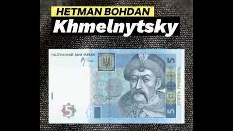 UKRAINE🇺🇦🎭REPRESENTS MASS MURDERER AS AN IDOL ON UKRAINIAN CURRENCY🇺🇦☣️💸🚯🐚💫