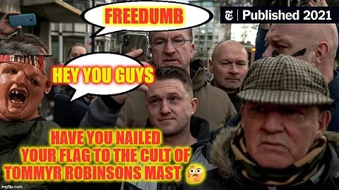 Have you nailed your flag to the Cult of Tommyr Robinsons Mast 🤔 #tommyrobinson
