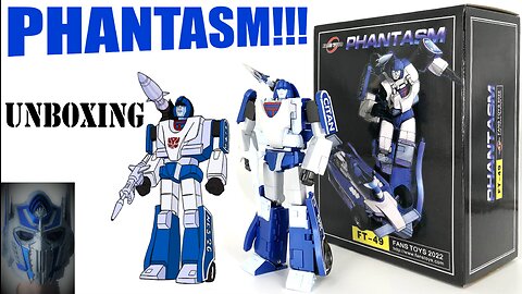 Fans Toys - FT-49 Phantasm (G1 Mirage) Unboxing and 1st Impression