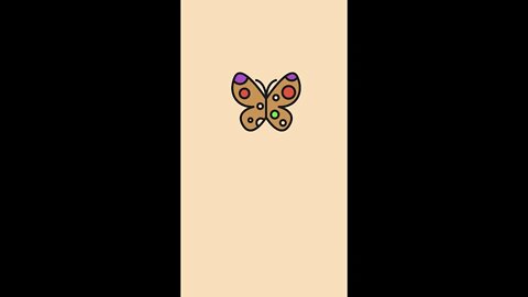 Learn how to draw and color a butterfly art | Pencil Sketch colorful drawing | Picture coloring page