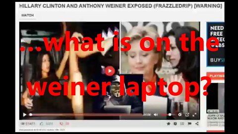 …what is on the weiner laptop?
