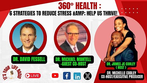 482 - 360° HEALTH : 6 Strategies To Reduce Stress & Help Us Thrive!