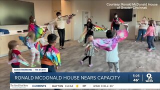 Ronald McDonald House nearing max capacity