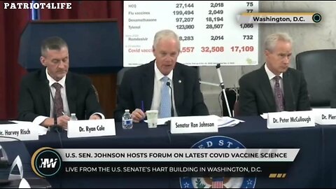 Senator Ron Johnson Hosts Expert Forum on Covid Vaccines {FULL VIDEO}