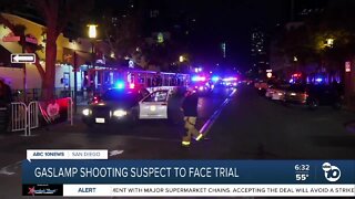 Suspect in Gaslamp shooting ordered to stand trial