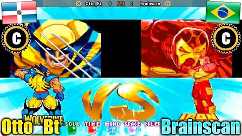 Marvel Super Heroes (Otto_Bt Vs. Brainscan) [Dominican Republic Vs. Brazil]