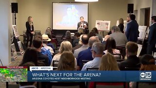 Coyotes officials discuss new arena