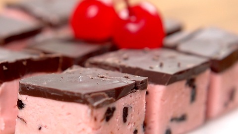 Cherry Chocolate Fudge