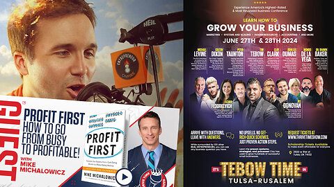 Business Podcast | Why the Product Will Not Sell Itself & Why Every Business Needs Effective Marketing (Or A Really Good Hype Man) + Interview with Mike Michalowicz + Tim Tebow Joins June 27-28 Business Conference!