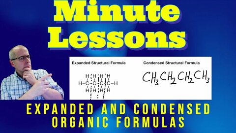 How To Draw Condensed Formula Organic Chemistry - 1 Minute Lesson (Made Extremely EASY!)