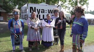 Friday at the Erie County Fair - Nya:Weh Indian Village