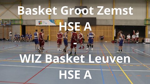 Basket Groot Zemst HSE A - WIZ Basket Leuven HSE A - 13 maart '24