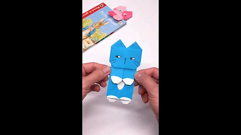 Cute Cat Bookmark ll Oragami Bookmark ll #DIYcraft #creatorcraft