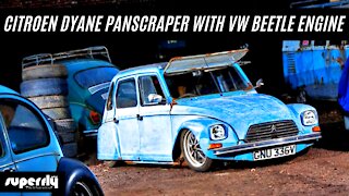 Retro Car: Slammed Citroen Dyane Panscraper with VW Beetle Engine