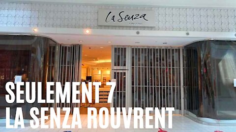 La Senza fermera plus de 30 % de ses boutiques et seulement 7 ont rouvert au Québec