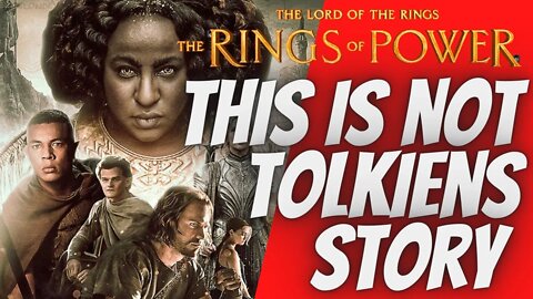 rings of power is not Tolkiens work