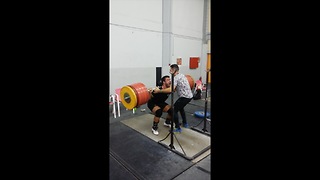 300kg Back squat