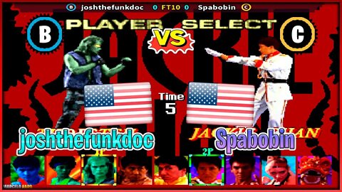 Jackie Chan in Fists of Fire (joshthefunkdoc Vs. Spabobin) [U.S.A. Vs. U.S.A.]