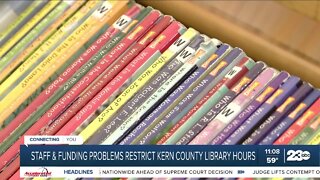 Staff & funding problems restrict Kern County library hours