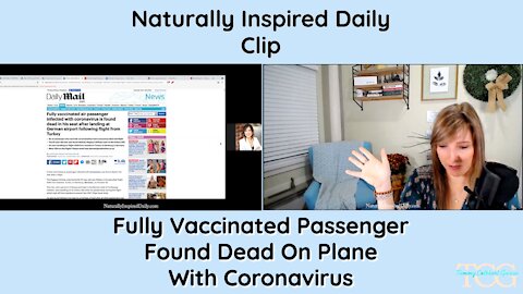 Fully Vaccinated Passenger Found Dead On Plane With Coronavirus