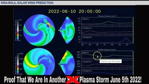 Proof That We Are In Another Solar Storm June 5th 2022!