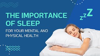 Role of Sleep in Optimal Health