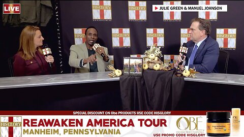 Julie Green & Dr. Manuel Johnson | ReAwaken America Tour Pennsylvania