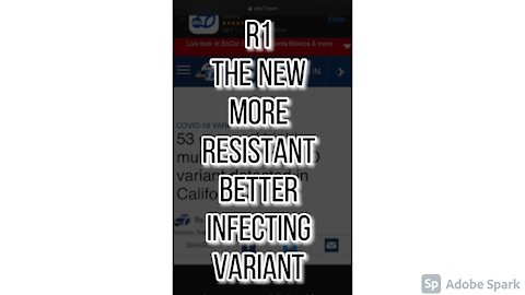 R1 New more resistant better infecting variant ?