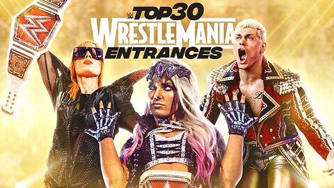 30 greatest WrestleMania entrances_ WWE Top 10 special edition, March 26, 2023