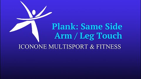 Plank: Same Side Elbow-Knee touch