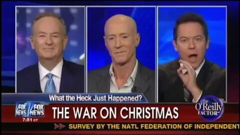 Bill O'Reilly Responds To Haters Who Don't Think 'War On Christmas' Is Real - 2012