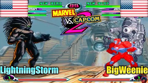 Marvel Vs. Capcom 2 New Age of Heroes (LightningStorm Vs. BigWeenie) [U.S.A. Vs. U.S.A.]