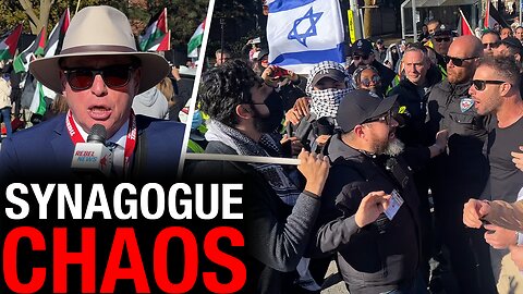 Stop the insanity! Pro-Hamas demonstrators at Thornhill synagogue call for genocide of Jews