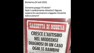 Speciale RAI su Autismo e Vaccini (2014)