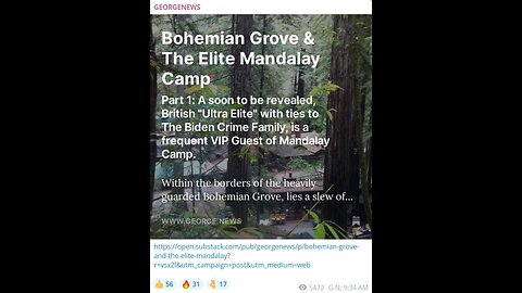 Secret 'Tour' of Bohemian Grove - How Many Children Have Died There?