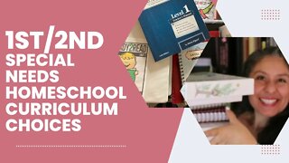 Special Needs 1st/2nd Homeschool Curriculum