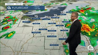 Storms expected today