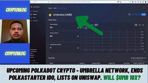 Upcoming Polkadot Crypto - Umbrella Network, Ends Polkastarter IDO, Lists On Uniswap. Will $UMB 10X?