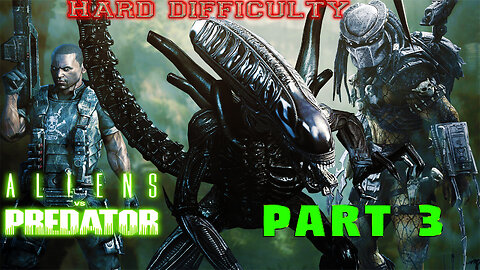 Aliens Vs. Predator 2010 [ Hard Difficulty ] - Whoever wins...we lose ( Part 3 ) Alien Campaign