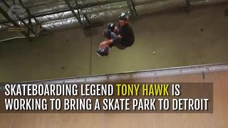 Tony Hawk works to bring skate park in Detroit