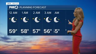 FORECAST: Sunny and comfortable for Monday