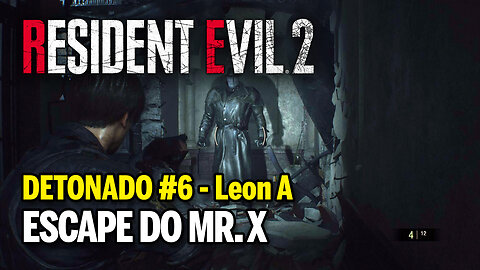 RESIDENT EVIL 2 Remake (PC) Detonado #6 Leon A - Escape do Mr.X