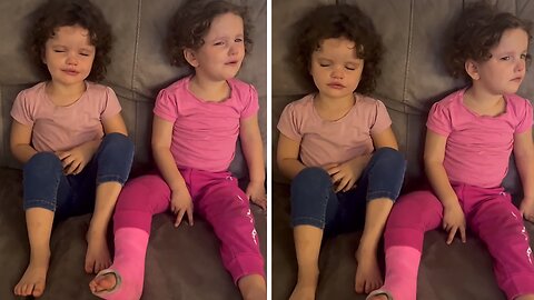 Sleepy Twins Find Daylight Savings A Bit Challenging