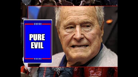 REAL EVIL GEORGE BUSH Sr ASSASSINATED IN JAPAN 1990's, Replaced By Clone (video)