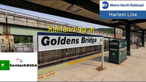 Railfanning the PM rush hour at Goldens Bridge (R1): Featuring the Yankee Clipper